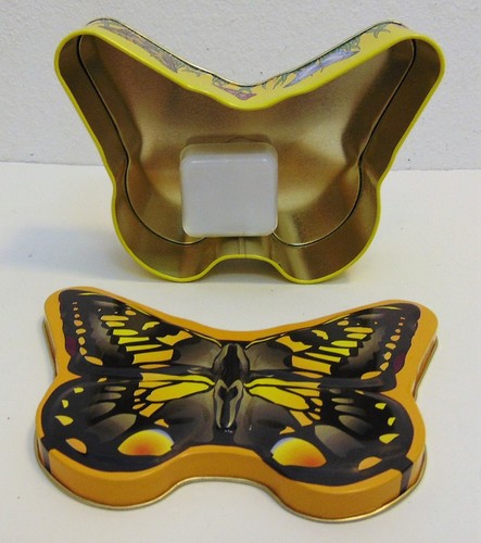 Wing Beneath My Wings Tin Music Box Butterfly - Picture 8 of 8