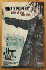 1997 DC/Vertigo House of Secrets Print Ad/Poster Seagle Kristiansen Promo Art