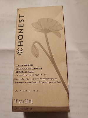 Honest Beauty Daily Green Juice Antioxidant Super Serum Vegan + Cruelty Free