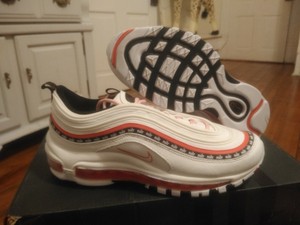 air max 97 branco com vermelho