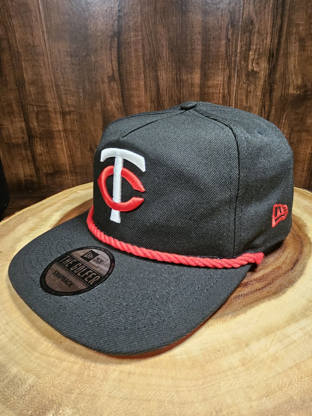 Minnesota Twins New Era The Golfer Rope Snapback Adjustable Hat Cap MLB Baseball