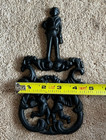 Vintage JZH 1955 T-11 Cherubs Cupids Scrolls Footed Trivet Cast Iron Valentine’s — photo 7