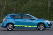 Skyactiv Vinyl Racing Graphics Stripe Decal Sticker for Sport Car Body Side Door