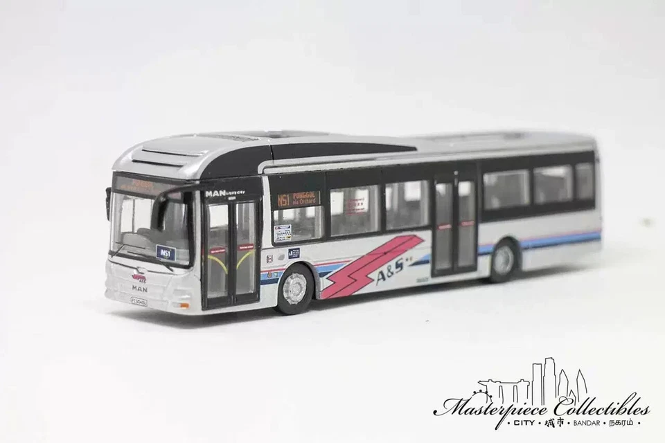  Masterpiece 1/110 Singapore A22 bus model * mini  car model - Image 2 of 4