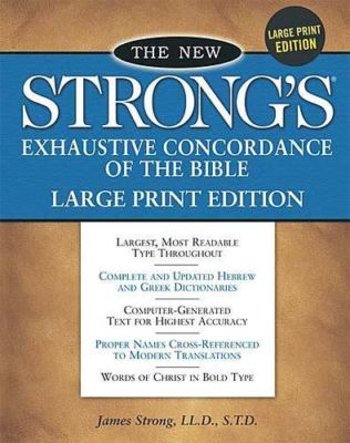 Comfort Print Edition; The New Strong's Exhaus- 9780840720726, Strong, hardcover