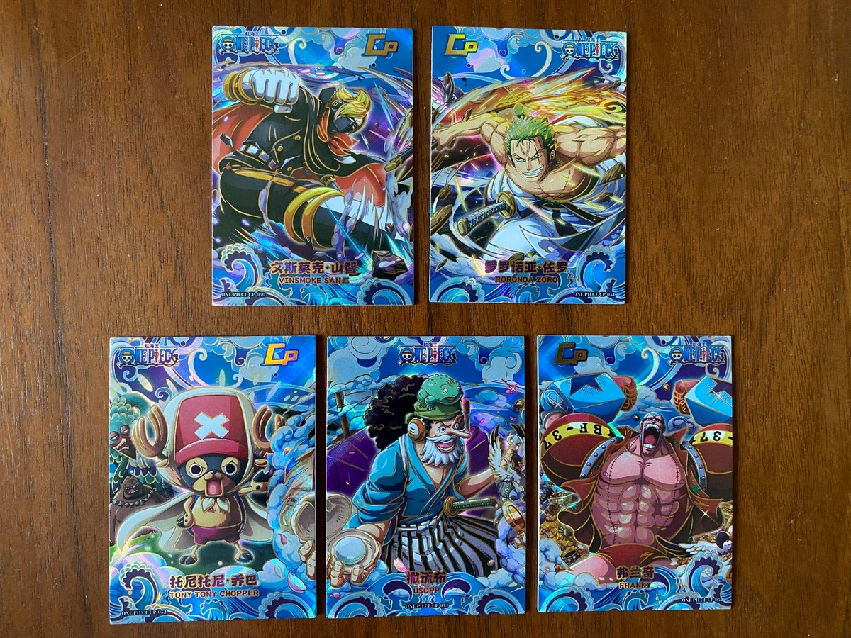 One Piece Anime Collectable Trading Card UR & CP 36 Card Set Hologram Luffy  Ace