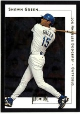 2001 Fleer Premium #68 Shawn Green Dodgers