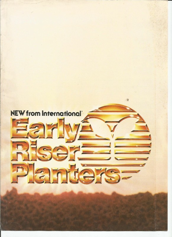 International Early Rise Planters IH fold-out brochure