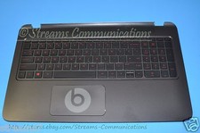 HP Pavilion 15-P Series 15.6" Palmrest  Touchpad w/ BackLit Keyboard 762533-001