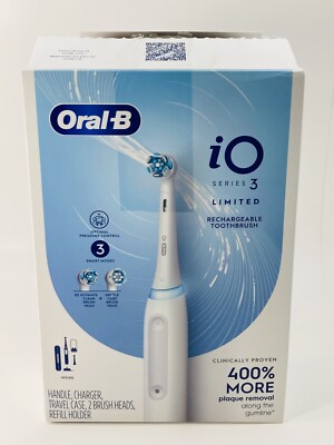 Oral-B iO Deep Clean Rechargeable Electric Powered Toothbrush, Serie 3 (READ)
