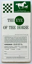 1965 Eye Of The Horse Vision Vintage Texas Horseman Brochure Purina Chows No 9