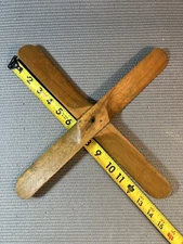 4 Blade 14” Wood Wooden Airplane Aircraft Propeller