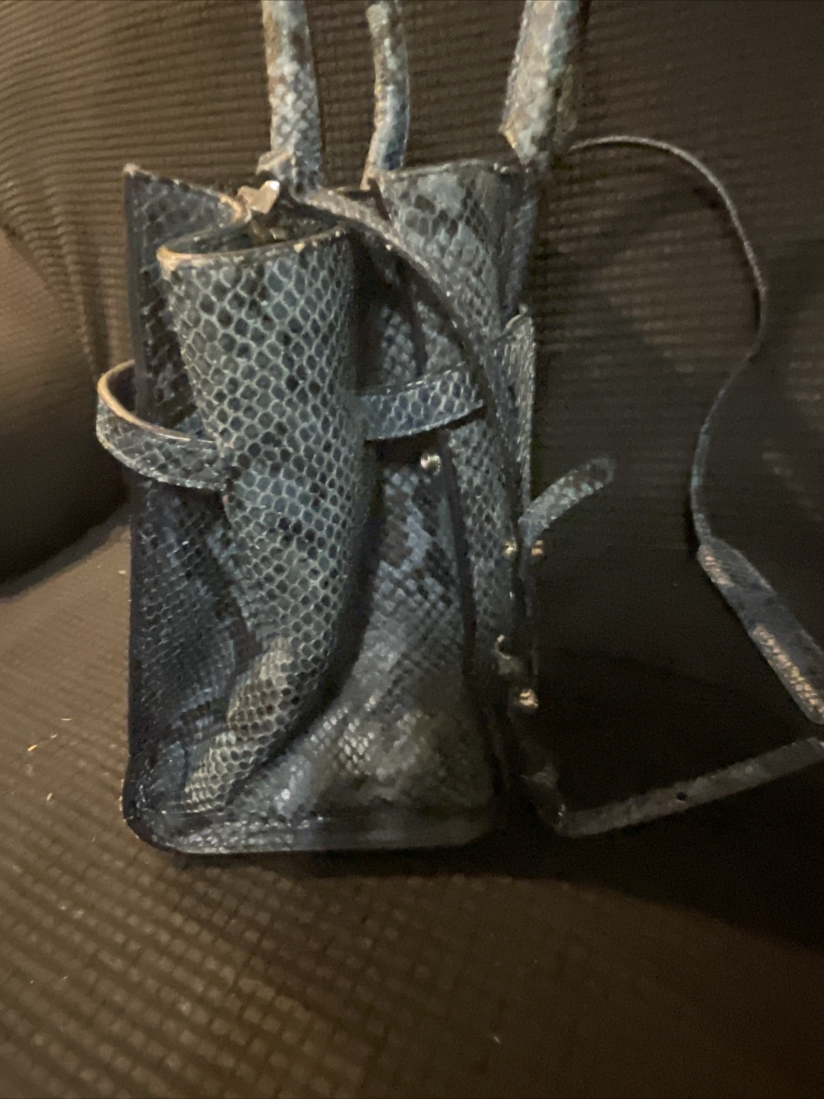 Zadig & Voltaire Candide Rare Blue Python Handbag  — image 12