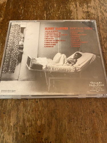 Slight Slappers Short Hate Temper Split Cd Punk Rare Oop Hardcore Fastcore Metal - Foto 2 di 13