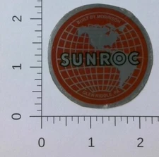 Vintage Sunroc Glen Riddle Pennsylvania Coal Mining Sticker Decal