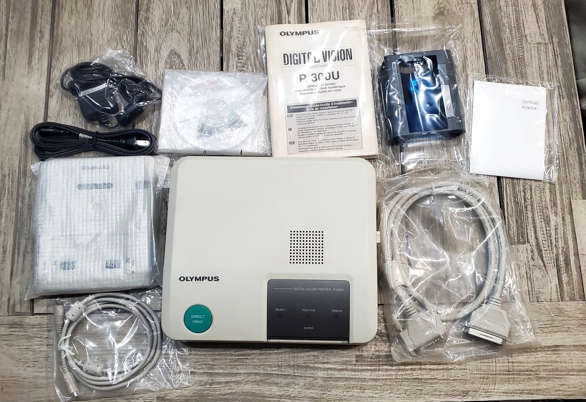 OLYMPUS DIGITAL PRINTER P-300 Dye-Sublimation Color Printer | eBay