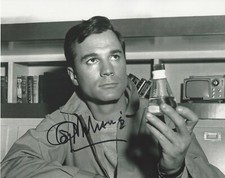 GEORGE MAHARIS HAND SIGNED AUTHENTIC 'ROUTE 66' 8x10 SHOW PHOTO 3 w/COA ACTOR 