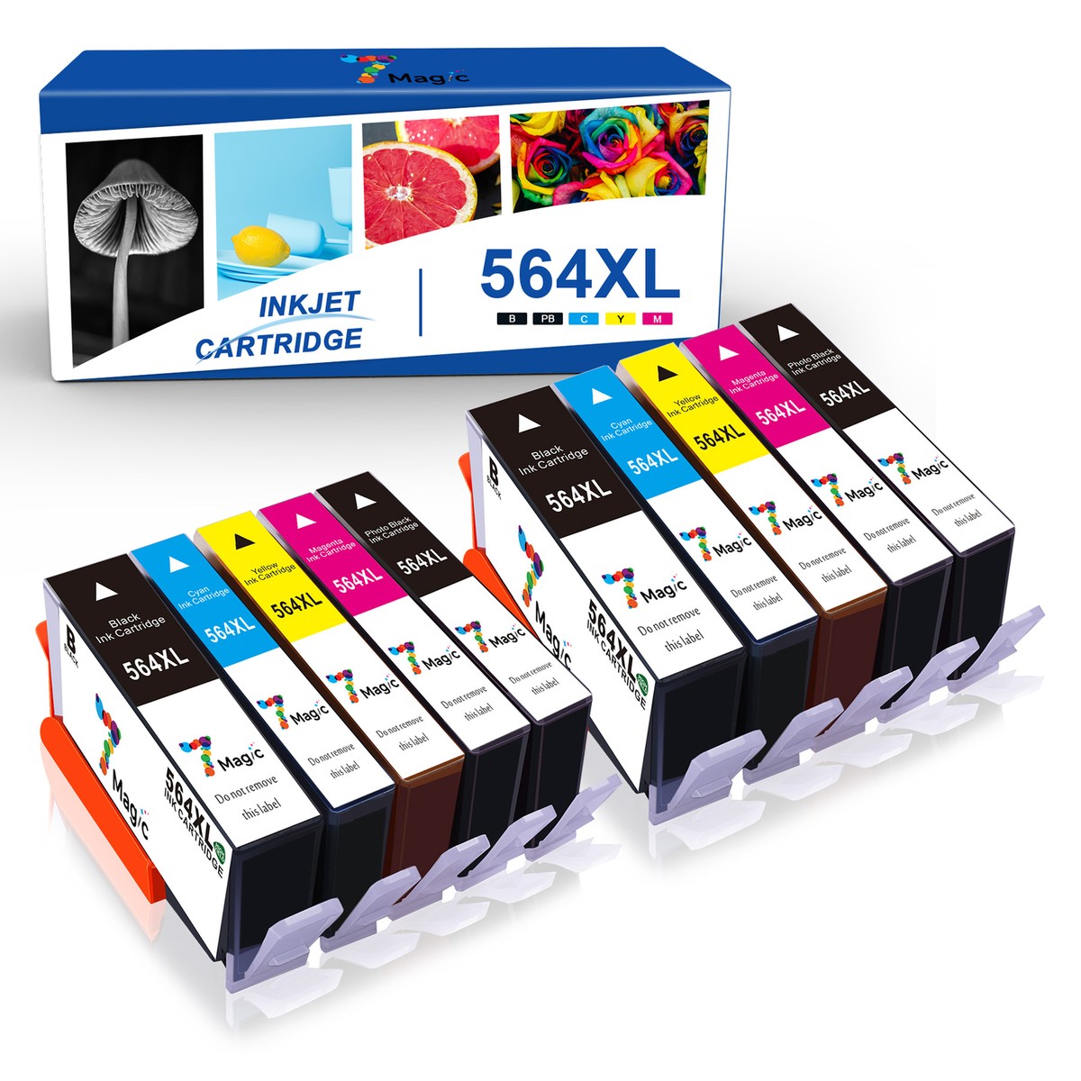 For HP 564XL Ink Cartridge For HP DeskJet 3520 3522 Photosmart 6510 75 – E-JOY WHOLESALE - Foto 2