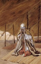 James Tissot God Renews His Promises to Abraham 1896-1902 17"x22" Archival Print