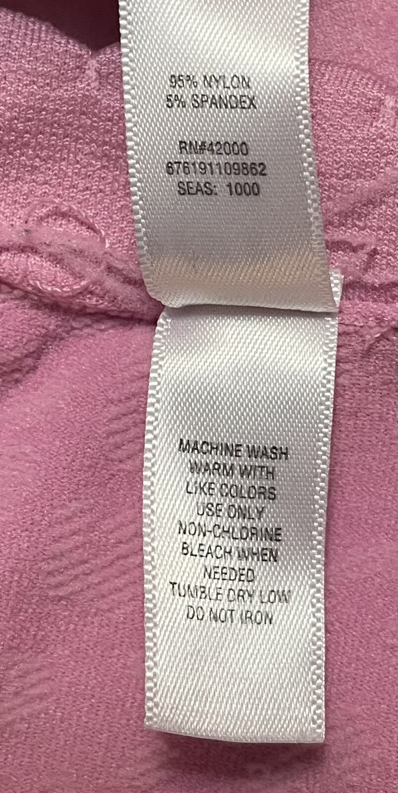 PINK Kmart Vintage Pink High Waisted Stretch Nylon Panties Womens XL eBay