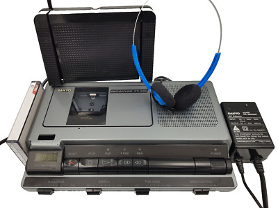 Sanyo RTL8080 PACE Legal Standard Kompaktkassette Desktop Transcriber Zeitcode
