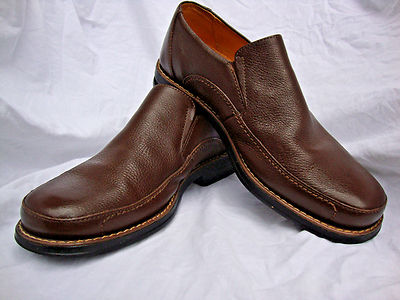 SANDRO LIMITED SLIP ON LEATHER CASUAL/DRESS COMFORT SHOES BROWN-Great Condition