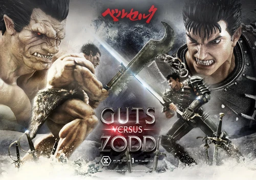 Prime 1 Studio GUTS VERSUS ZODD DELUXE VER BERSERK Resin Figure Statue L65CM - Bild 10 von 13