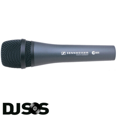 SENNHEISER EVOLUTION E835 Dynamisches Gesangsmikrofon Niere Sänger PA Mikrofon 835