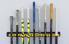 Stick Check Hockey Stick Rack! Holds 9 Sticks, Made in Canada Sticks Arena Home Stick Check Hockey Stick Rack! Holds 9 Sticks, Made in Canada Sticks Arena Home - Image 1