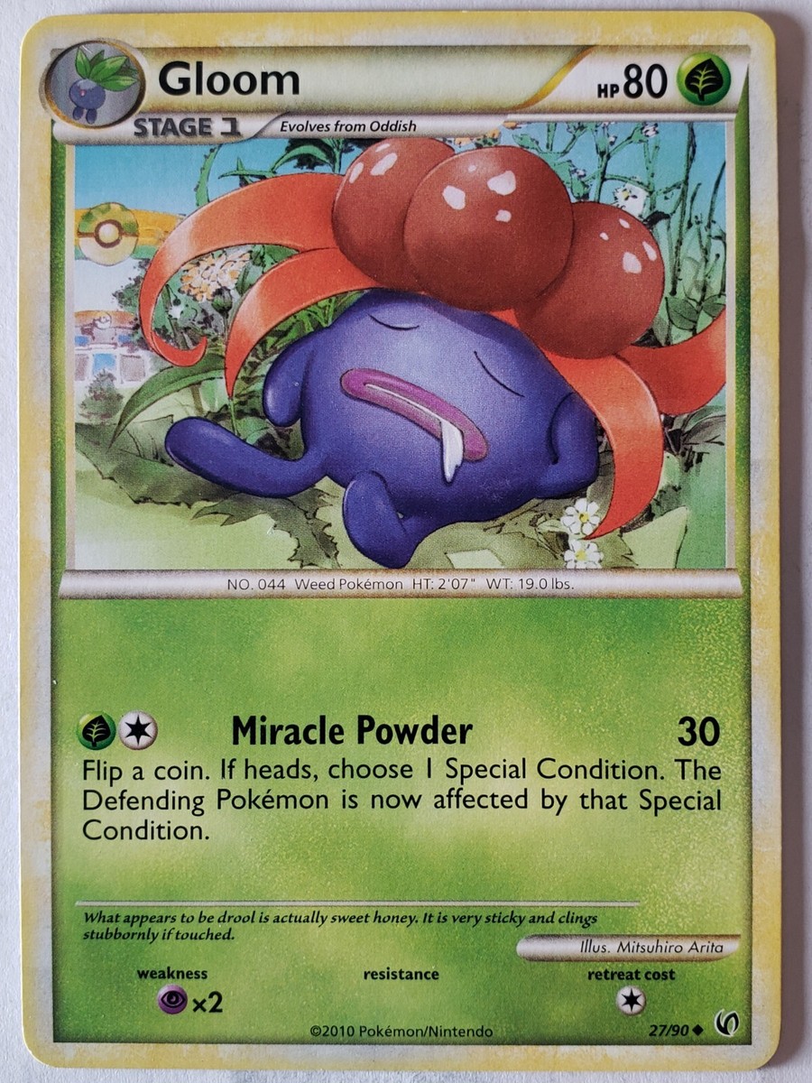 Gloom 27/90 VLP - Undaunted Pokemon Card - $2 Combined Shipping