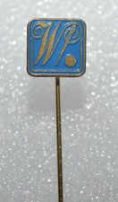 WIEHLER Gobelin kit sewing needle American vtg stick pin badge anstecknadel