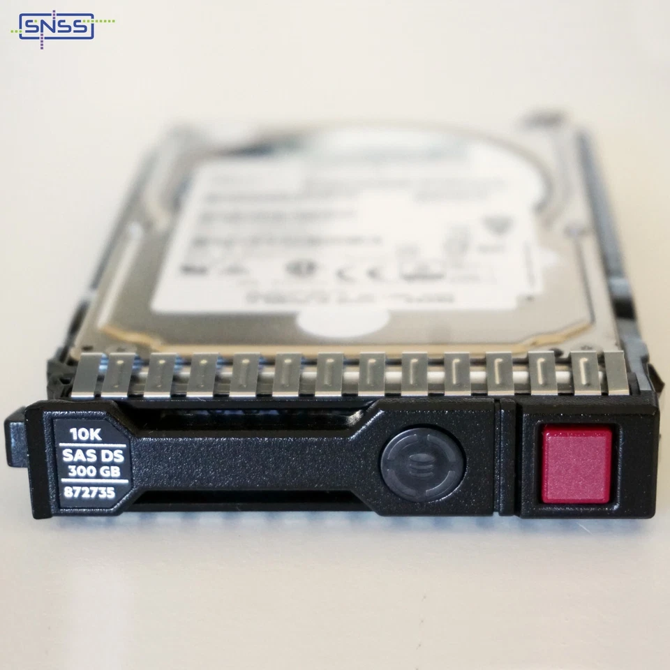 HPE 300GB 10K SAS 12G SFF 2.5" SC Signed FW HDD HARD DRIVE 872475-B21 EX VAT £81