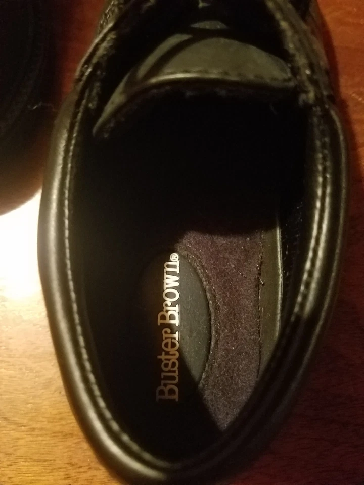 ZAPATOS BUSTER MARRÓN NEGRO NIÑO TALLA 10 1/2 Foto 3 de 4