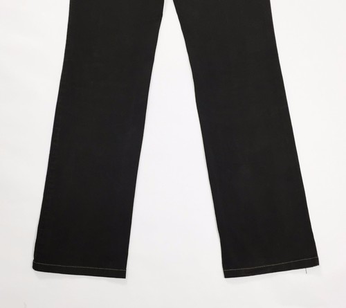 Iber pantalone donna w28 tg 42 gamba dritta stretch usato trouser nero T2510 - Foto 12 di 12