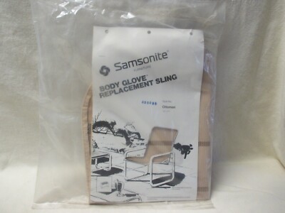 Vintage Samsonite Furniture Glove Replacement Sling For An Ottoman Vintage Samsonite Furniture Glove, Samsonite Outdoor Furniture Replacement Slings