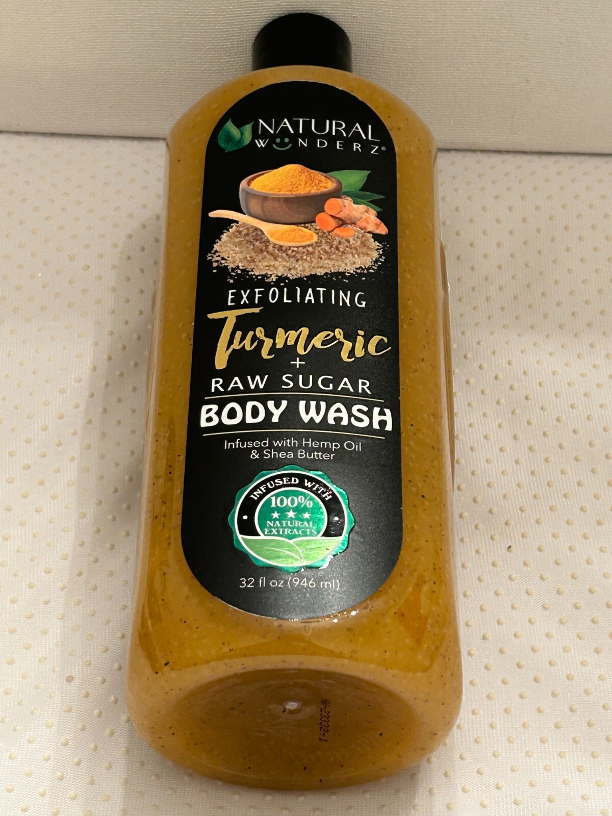 Natural Wunderz Exfoliating Turmeric + Raw Sugar Body Wash 32 FL OZ eBay