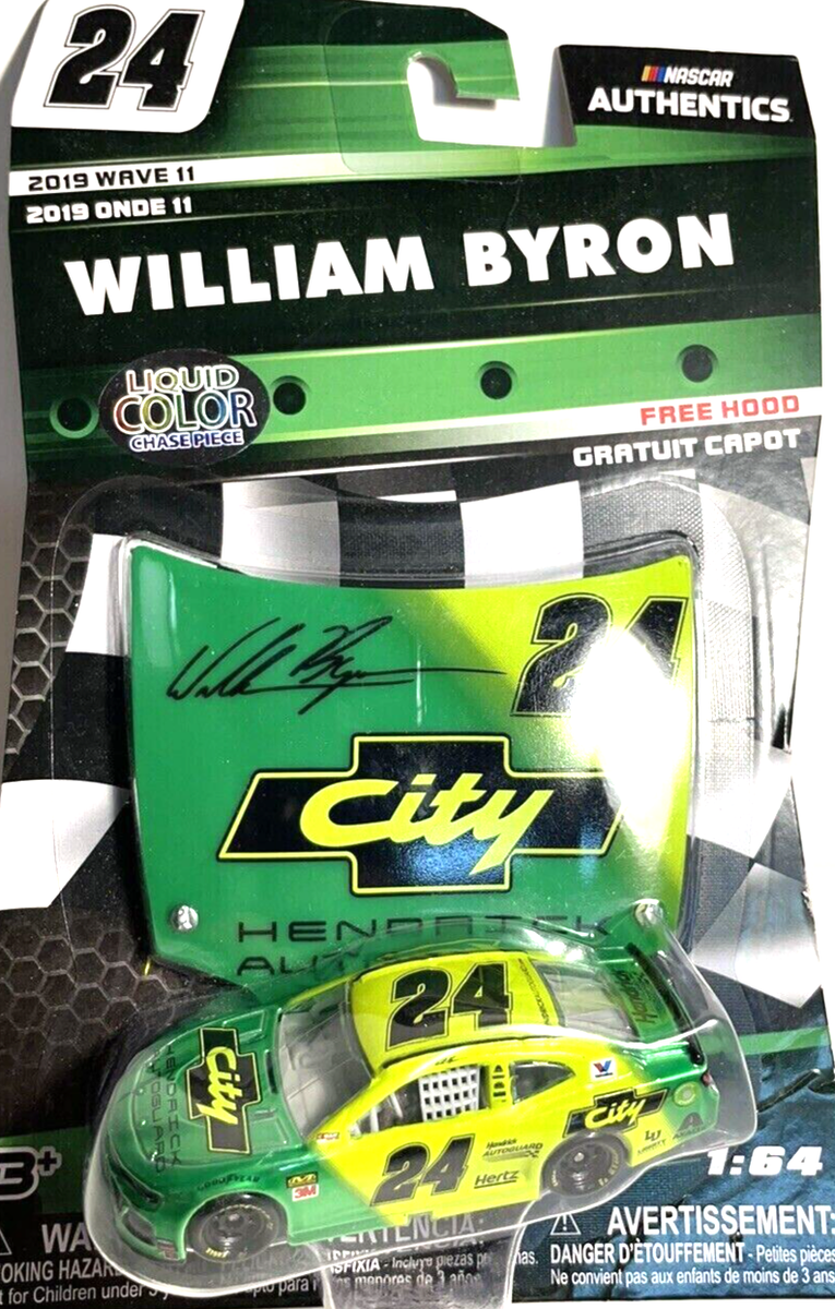 William Byron #24 NASCAR Authentics City Liquid Color Chase 1/64
