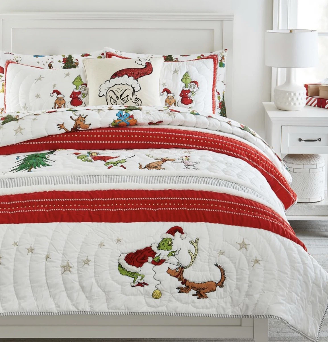 Pottery barn grinch clearance bedding