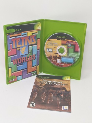 Xbox Game: Star Wars The Clone Wars & Tetris Worlds Limited Edition - Picture 2 of 3