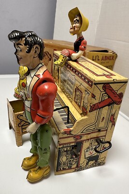 Vtg Unique Art Mfg 1930s Li'l Abner and His Dogpatch Band Vtg Unique Art Mfg 1930s Li'l Abner and His Dogpatch Band