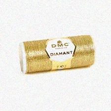 GlimmerStitch Metallic Thread, 38.2-Yard, Light Gold