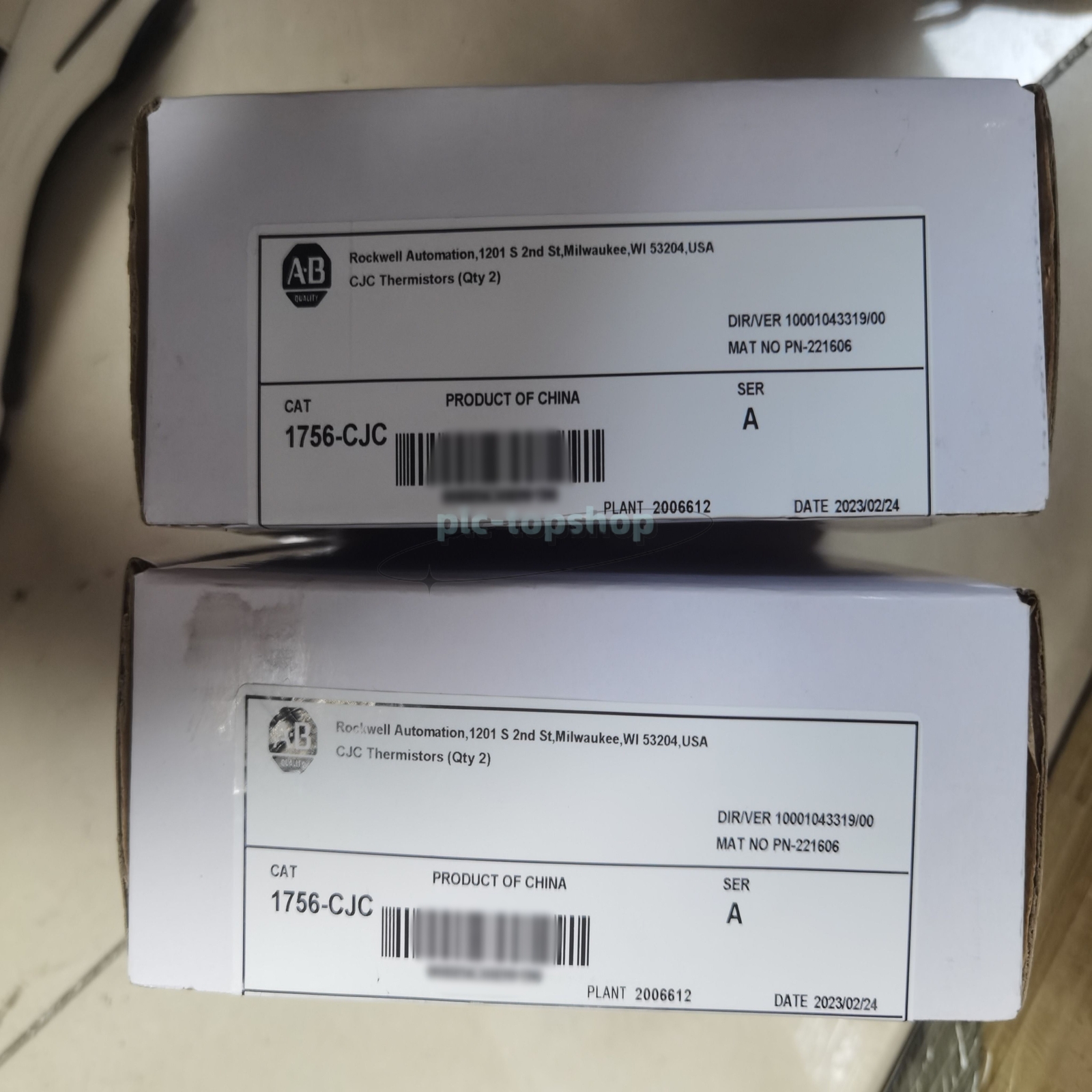 New Factory AB Sealed Thermocouple Sensor Kit Catalog 1756CJC eBay