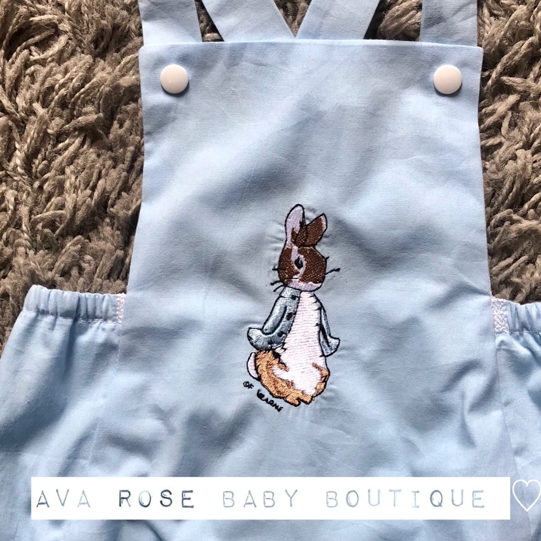 Peter rabbit cheap romper blue