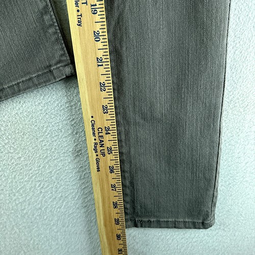 Denizen Womens Jeans Gray Tag Size 4 (29x30) Low Rise Skinny Elastic Waist - Picture 2 of 14