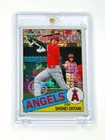 Shohei Ohtani RARE REFRACTOR INVESTMENT CARD SSP TOPPS CHROME DODGERS MVP