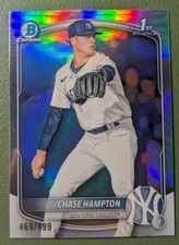 2025 Bowman 1st - Chrome Prospects Chase Hampton #BCP-57 Refractor #469/499