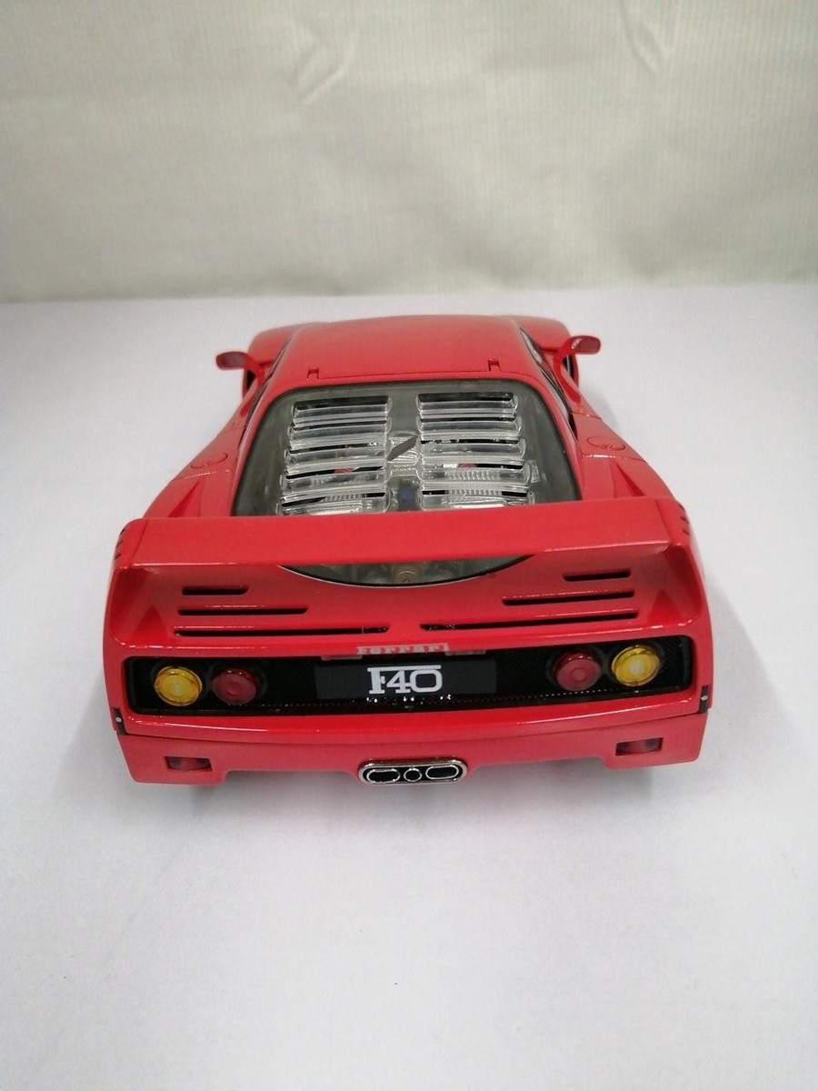 KYOSHO FERRARI F40 LIGHT WEIGHT 1:18 SCALE DIE-CAST MODEL USED | eBay