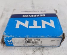 1 NEW NTN 6207LLU/EM 35X72X17mm DEEP GROOVE RADIAL BALL BEARING NIB MAKE OFFER 