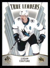 2021-22 SP Authentic True Leaders Logan Couture San Jose Sharks #TL-23