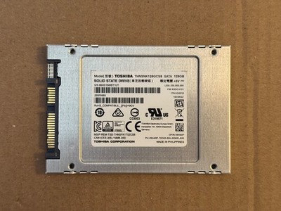 Toshiba 128GB 2.5'' SSD Solid State Drive Storage Memory **Reformatted**